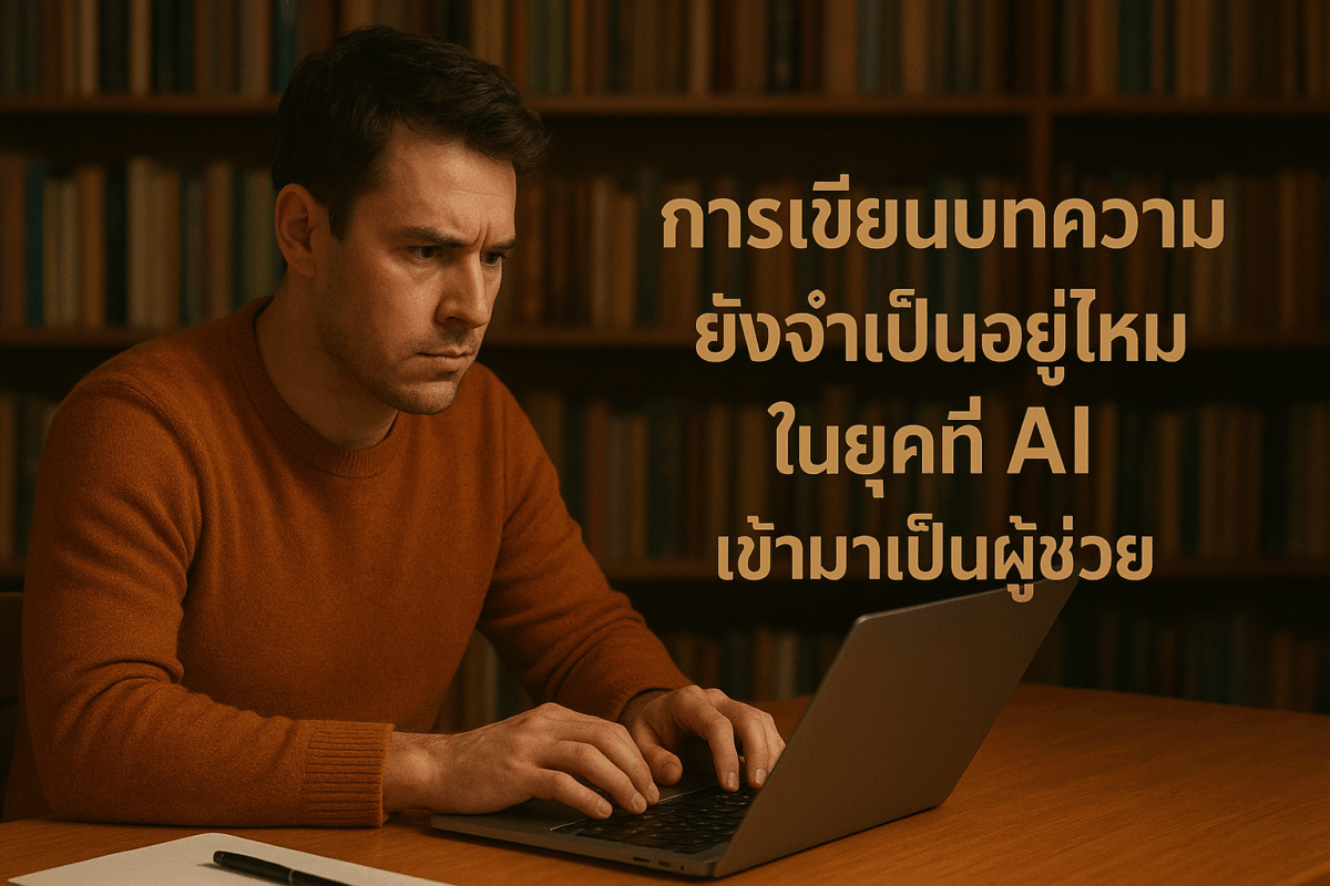 การเขียนบทความ